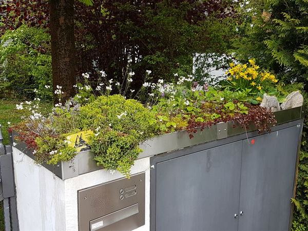 Florina Pflanzrahmen Mulltonnenbox Mit Pflanzenrahmen Von Gartenakzente