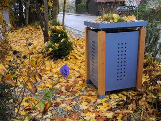 Mülltonnenbox MONO für eine Tonne - 120 l oder 240 l