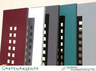 Farbauswahl für verzinkte Produkte