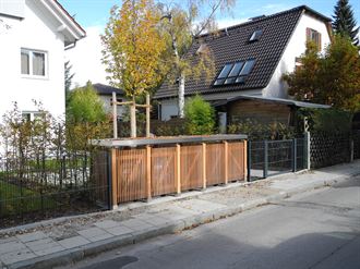 Müllboxen für 5 Tonnen